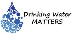 Drinking Water Matters blue droplet logo