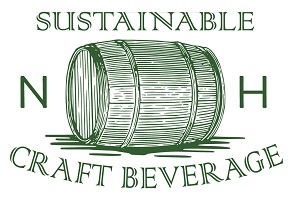 a logo for the Sustainable NH Craft Beverage program
