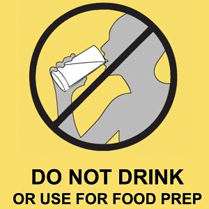 illustration that shows a banned symbol over someone drinking