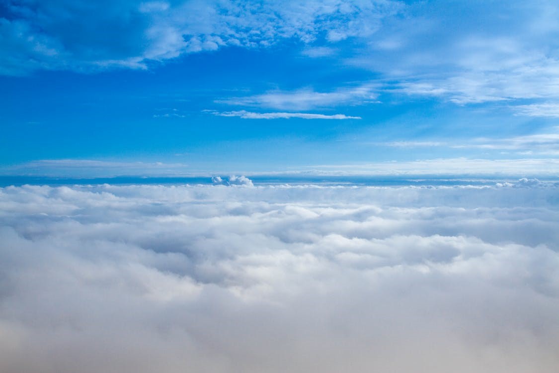 sky above the clouds