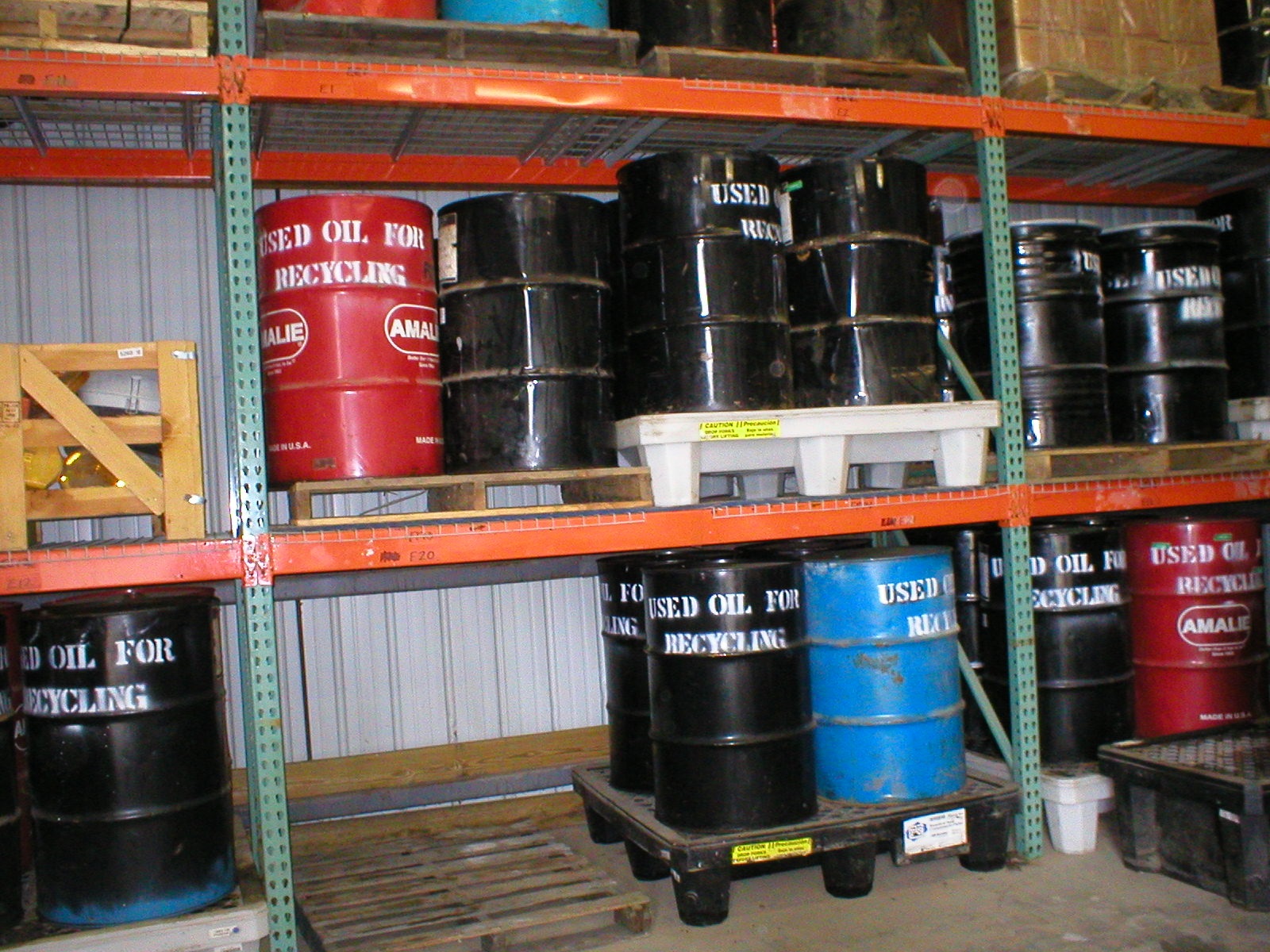 an image of oil barrels