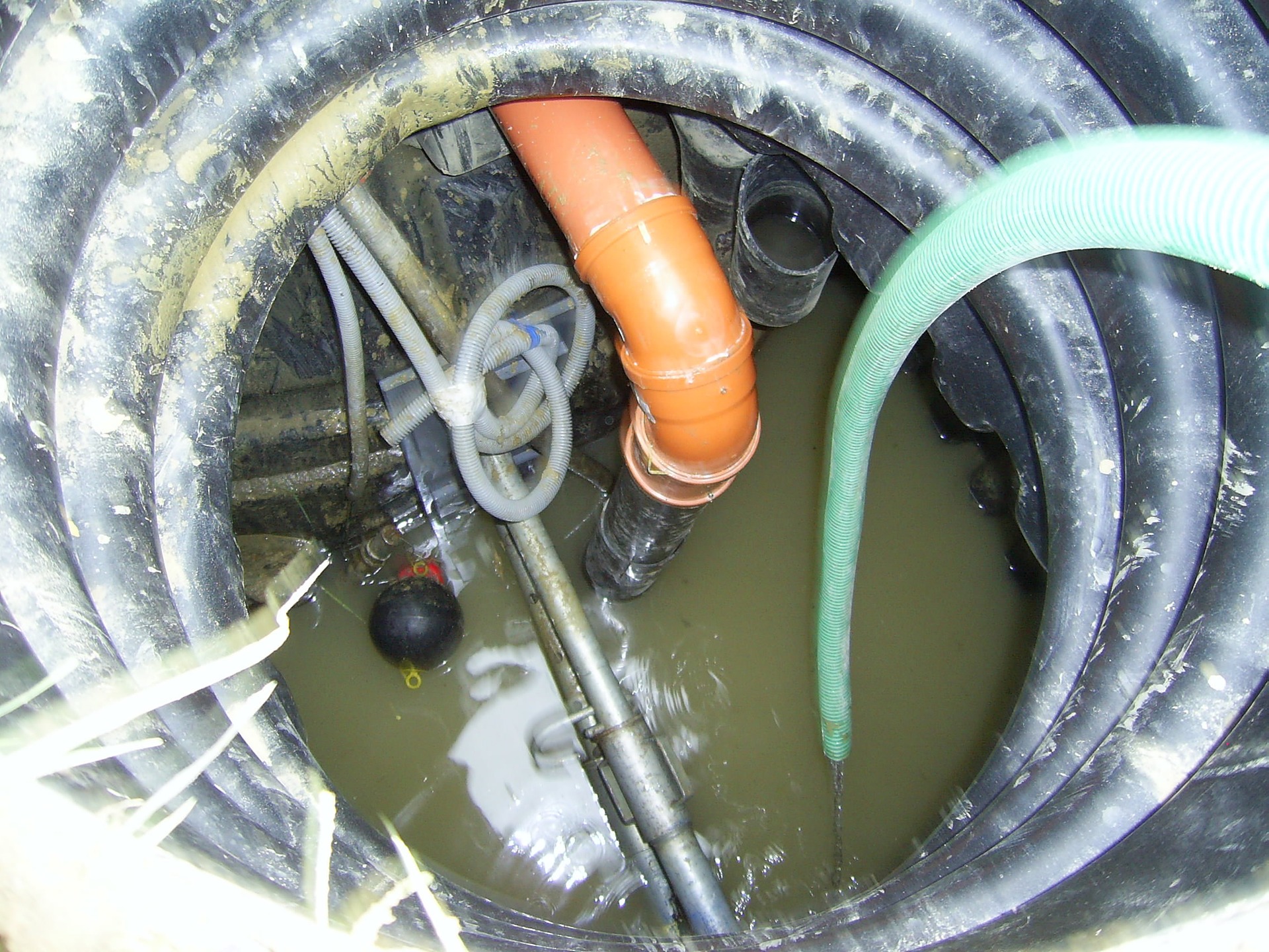 photo of sewage system