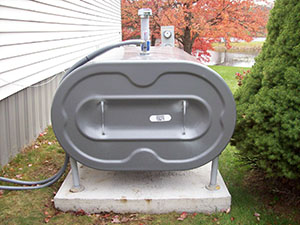 new residential fuel storage tank