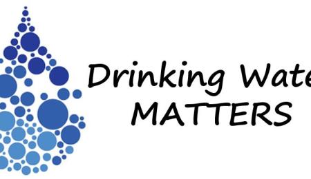 Drinking Water Matters blue droplet logo